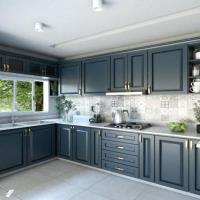 کابینت نئوکلاسیک رنگ پلی اورتان مات