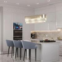 کابینت نئوکلاسیک طرح رنگ پولیشی